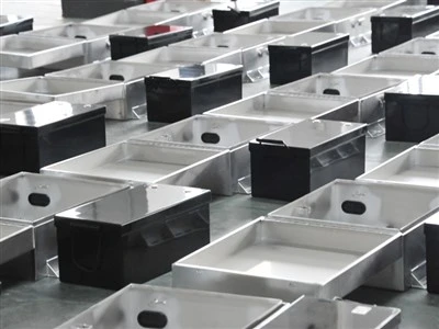 Boîtier de batterie étanche en acier inoxydable 304